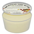 HERBOGANIC Pure African Shea Butter Raw Organic, White Ivory 100% Natural Unrefined | For Body & Hair Scalp Non GMO - 16 oz
