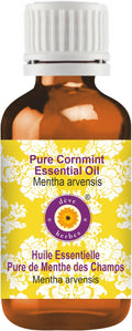 Deve Herbes Pure Cornmint Essential Oil (Mentha arvensis) Steam Distilled 5ml (0.16 oz)