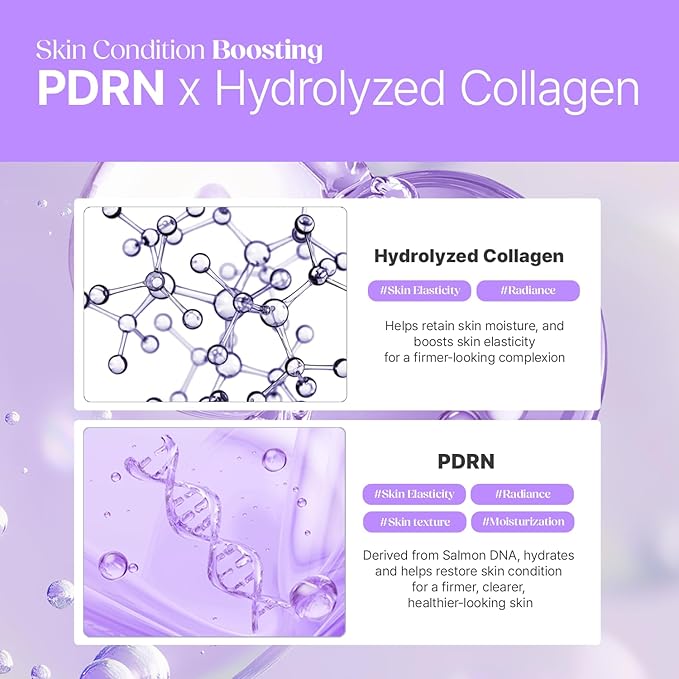 Papa Recipe Collagen PDRN Radiance Firming Daily Mask (30 Sheets) - Korean Skin Revitalizing Facial Masks, Anti-aging - Soothing, Calming & Hydrating Face Skin, Sensitive Skin-friendly