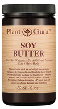 Soy Body Butter 32 oz. 100% Pure Raw Fresh Natural Cold Pressed. Skin Body and Hair Moisturizer, DIY Creams, Balms, Lotions, Soaps.