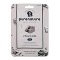PB & JAY Purenature Facial Mask – Premium Quality Korean Sheet Mask for Pore Care – Korean Collagen Essence Detoxifying Facemask Sheet (Charcoal)