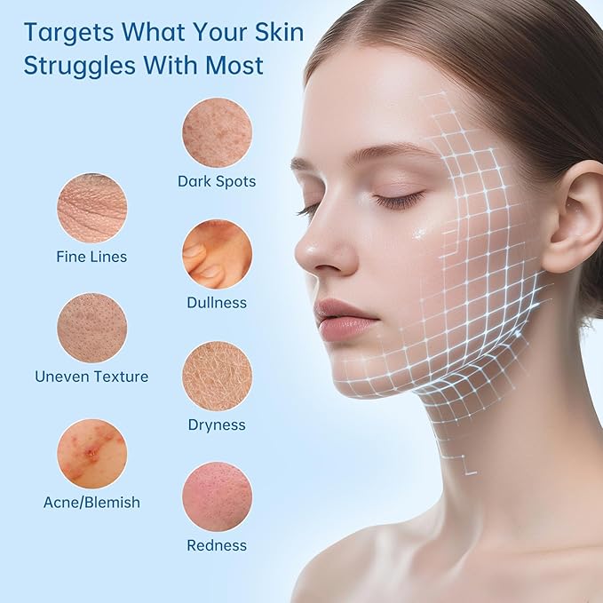 Anti Aging Peptide Serum for Face – Wrinkle Repair, Firming & Blemish Correcting Facial Serum, Hydrating Brightening Skin Barrier Care for Women/Men All Types