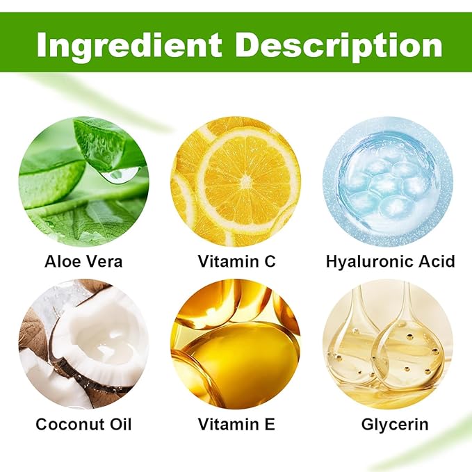 Aloe Vera Body Lotion, Natural Soothing Hydration Lotion for Body and Face Moisturizer with Aloe Vera, Vitamin E, Intense Hydration for Dry Skin, Soothing Dryness Relief, All Skin Types