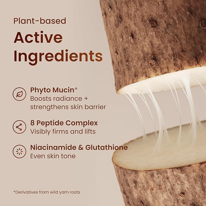 The Face Shop 8 Peptide Moisturizer, Vegan Mucin for Nourishing & Firming, Moisturizing Cream for All Skin Types, Korean Skin Care, 50 ml / 1.69fl. oz