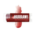 Hurraw! Black Cherry Tinted Lip Balm: (Sheer Red Tint) Organic, Certified Vegan, Cruelty and Gluten Free. Non-GMO, 100% Natural Ingredients. Bee, Shea, Soy and Palm Free. Made in USA