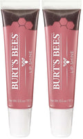 Burt's Bees Lip Care, Moisturizing Lip Shine for Women, 100% Natural, Blush, 0.5 Oz (Pack of 2)