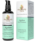 Gaia Body Care 5% Bakuchiol Oil Organic - Anti Aging, Anti Wrinkle, Reduces Fine Lines, Smooths Skin, Hydrates - Botanical Vegan - Natural Retinol Alternative Facial Oil (3.5oz, Rose)