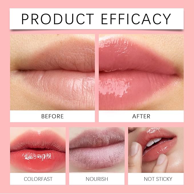 Honest Tinted Lip Balm - Moisturizing Long Lasting Lipstick, Hydrating Natural Lip Gloss with Nourishing Ingredients, Repairing Lip Care for Dry Lips, Dark Pink (0.07oz)
