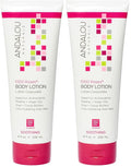 Andalou Naturals 1000 Roses Soothing Body Lotion - Improve Skin Moisture with Shea Butter & Aloe Vera - Hydrating Lotion for Dry or Sensitive Skin - 8 fl oz,(Pack of 2)