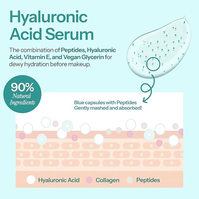 Hello You Hyaluronic Acid Serum for Face with & Peptides