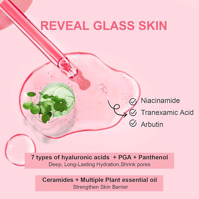 AVJONE Niacinamide 10 + TXA 4 Serum, Niacinamide Serum for Face – Glass Skin, Clarifying & Radiant Complexion, Vegan, Paraben-Free, Fragrance-Free, Cruelty-Free (30 ml / 1.01 fl. oz)
