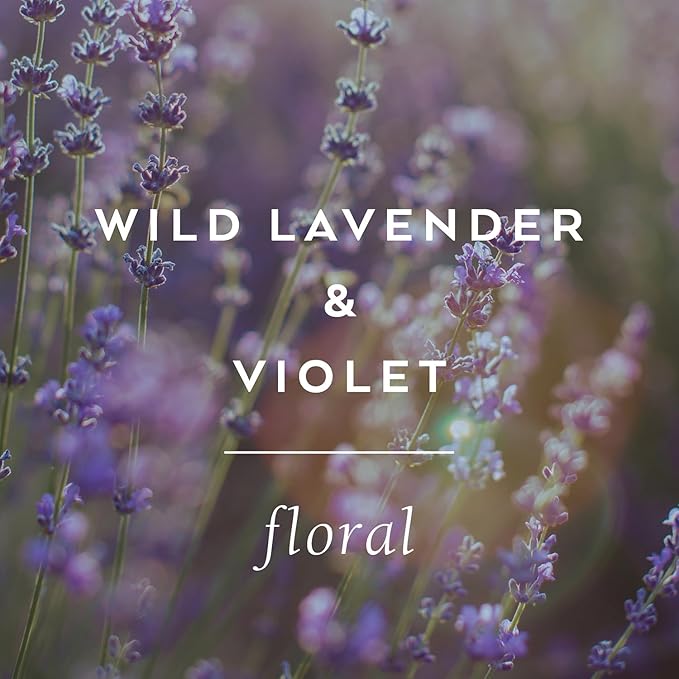 The Cottage Greenhouse Wild Lavender & Violet Handcreme, 4 oz., Hand Lotion for Women, Hand Cream for Dry Cracked Hands, Moisturizing Hand Cream, Shea Butter Lotion, Paraben Free and Vegan