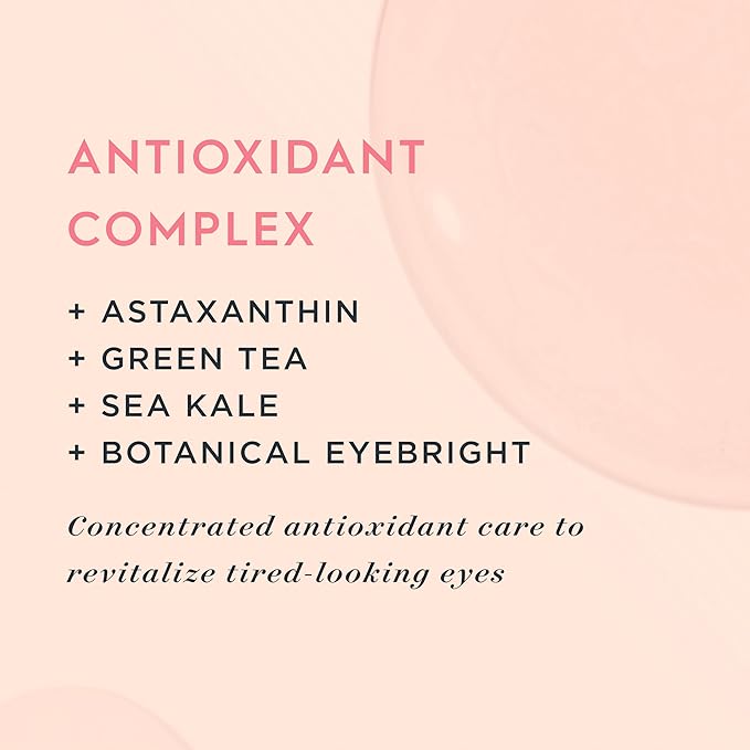 Love + Eyebright Eye Serum – Lightweight, Antioxidant-Rich Hydration for Tired Eyes, Certified Organic & Cruelty Free 8 ml