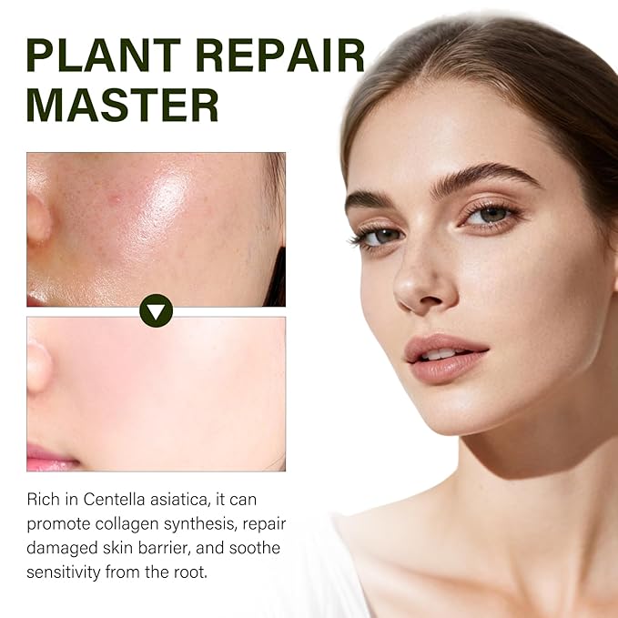 Centella Asiatica Intensive Hydration Cream, 85% Natural Ingredients, Long-Lasting Moisturizer for Sensitive & Dry Skin, Face Moisturizer Cream, 50g