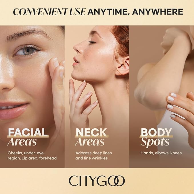 CITYGOO Retinol Eye Stick With Collagen, Hyaluronic Acid For Dark Circle, Under Eye Cream Anti Aging, For Puffiness and Bags Reduces Fine Lines (Retinol Premium Gold Edition 3g)