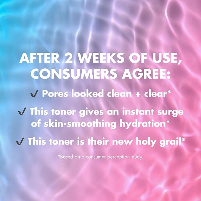 e.l.f. Thirst Burst Pore-fecting Toner Mini, Hydrating & Exfoliating for Face, Smooths, Plumps, Pore-Minimizing, Infused with Salicylic Acid, Vegan & Cruelty-Free