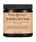 Jojoba Body Butter 8 oz. 100% Pure Raw Fresh Natural Cold Pressed. Skin Body and Hair Moisturizer, DIY Creams, Balms, Lotions, Soaps.