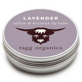 Lavender Moisturizing Tallow Lip Balm – Nourishing & Soothing with Organic Grass-Fed & Finished Tallow, 100% All Natural Beeswax & Essential Oils for Soft, Hydrated Lips, 0.5 oz., by Tagg Organics.