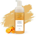 OFRA Cosmetics Foaming Vitamin C Cleanser - Frothy Face Wash Cleaner for Smooth & Glowing Skin - Daily Cleansing Skin Care for Removing Makeup, Dirt & Oil - Gentle Vegan Formula - Citrus Scent, 150mL