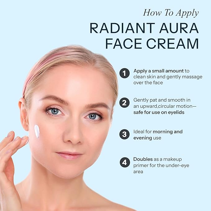 Hyaluronic Acid & Ceramide Face Moisturizer – Dermatologist Tested, Anti Aging, Korean Skin Care – Hydrating Face Cream, Softens Wrinkles, Non Greasy Feel – Vegan, Clean – Pack of 2