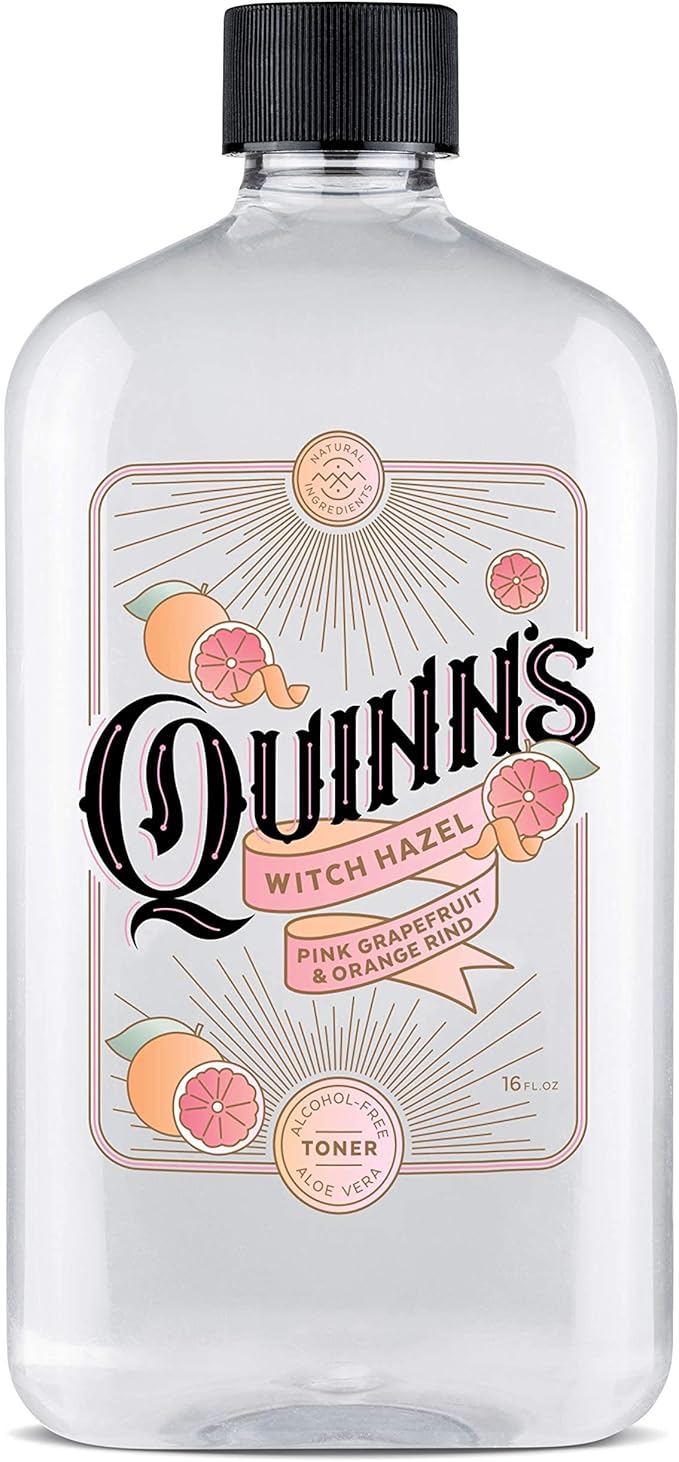 Quinn’s Alcohol Free Witch Hazel Pink Grapefruit & Orange Rind 16 oz. & Quinn’s Alcohol Free Witch Hazel Lavender16 oz.