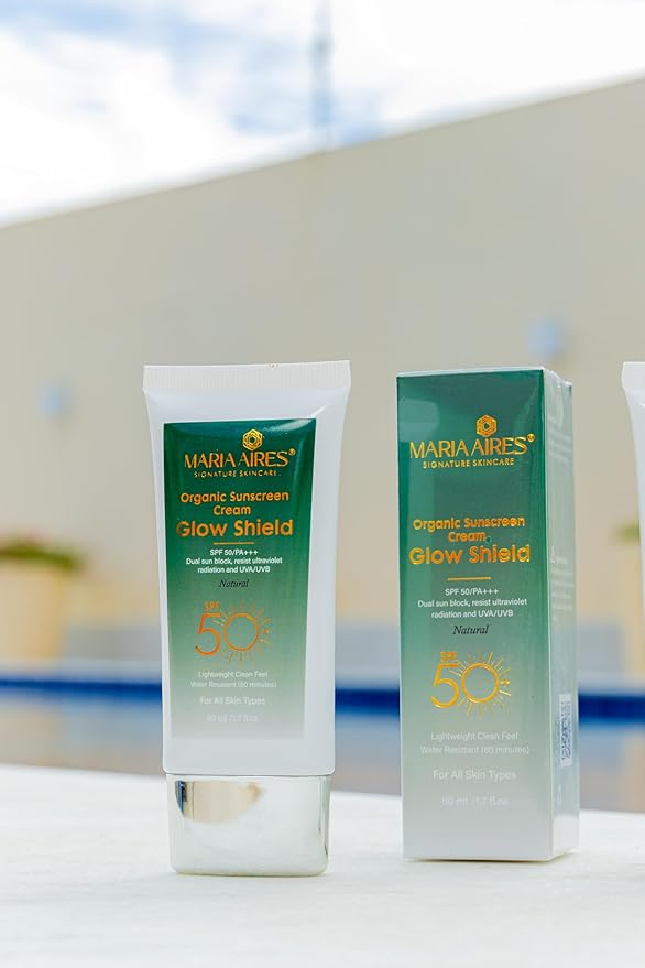 Glow Shield Organic Tinted Sunscreen SPF 50-50ml (Natural)
