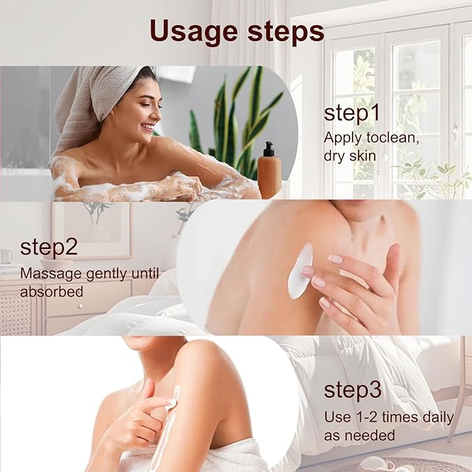 Mira Skin Relief & Repair Cream - Intense Nourishing Moisturizer with Botanical Blends for Daily Face & Body Hydration, Soothes Dryness, Gentle for All Skin Types