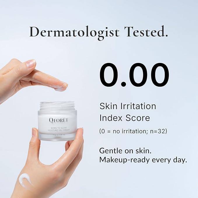 Hydrating Gel Cream, Fragrance-Free Face Moisturizer for Dehydrated Skin, Phyto Mucin + Hyaluronic Acid + Ceramide, 2.36 fl oz