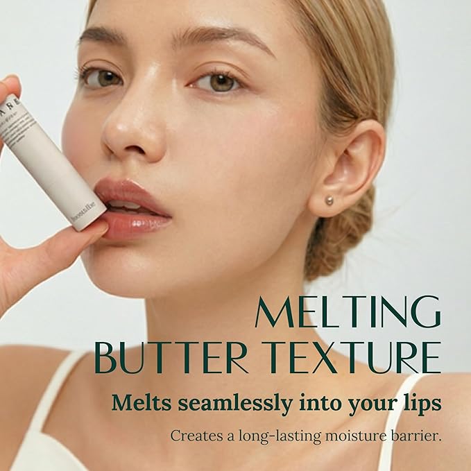 hersteller Nearby Recharging Lip Balm Vegan Butter Complex Intensive Moisturizing Treatment for Dry Lips and Cheek Natural Healthy (Nutty)