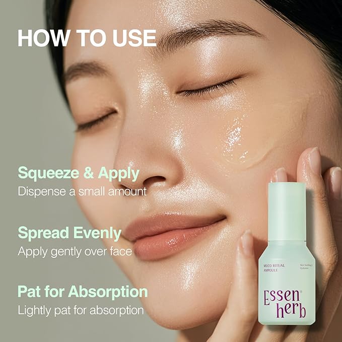 Aloe Serum (Muco Ritual Ampoule) – Korean Facial Essence with 95% Aloe Polysaccharides – Lightweight Hydration for Dry & Visibly Stressed Skin (1.69 fl oz, 50ml)
