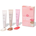 ESW Beauty Smoothie Lip Treatment Set – White Pitaya Coconut, Guava Mango & Vanilla Almond Butter – Hydrating & Smoothing Lip Gloss Set