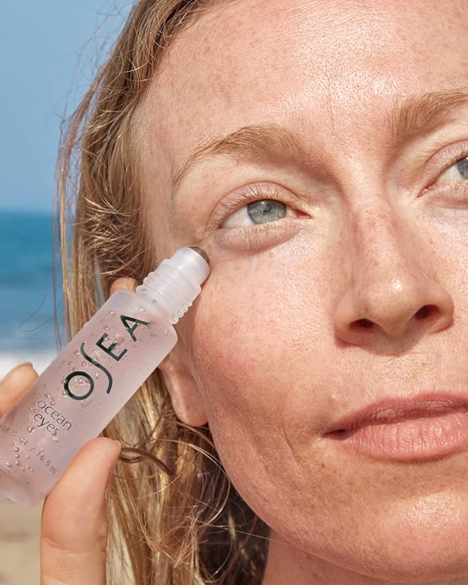 OSEA Eye Care Duo - Ocean Eyes Age-Defying Serum Roller Ball and Advanced Repair Eye Cream