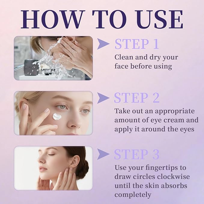 Retinol Eye Cream,Eye Serum for Dark Circles,5% Pro-Xylane Active Anti-Wrinkle Eye Cream,Dark Circles, and Fade Wrinkles, Fine Lines, Puffy eye Skin Care Treatment for Women and Men,0.7Oz