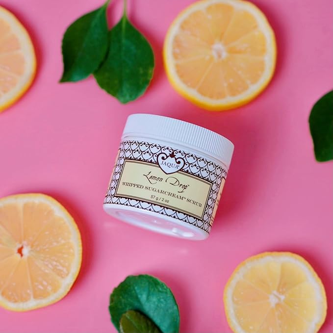 Jaqua Lemon Drop Whipped Organic Sugar Scrub