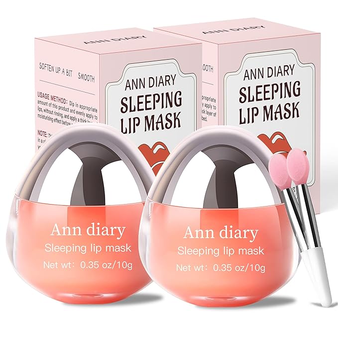 Sleeping Lip Mask: Nourish,Dry Lips,Hydration,Moisturizing for Cracked Lips,Visibly Plumps & Softens, Restores Healthy Moisture Balance to Lips,Day Overnight Lip Care Treatment,20G|0.75 oz