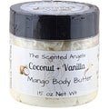 TSA Handmade Whipped Mango Coconut Vanilla Body Butter Cream, Luxury Body Lotion for Dry Skin, Daily Moisturizing Shea Butter, Sunflower Oil, Women, Men, Teens, 1.5 oz Jar (Coconut Vanilla, 1.5 oz)