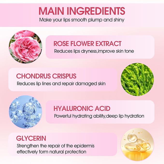 30 pieces of Moisturizing Collagen Crystal Lip Mask - Anti-Ageing & Anti Chapped, Reduce lip Wrinkles, Fade Lip Color, Make Skin Smooth (Gold)