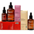 Cliganic Organic Nature’s Glow Oils Trio: Jojoba, Argan & Rosehip - For Face, Hair & Body
