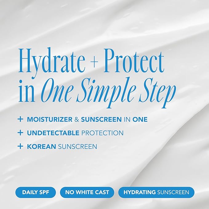 THE FACE SHOP Hydro Sun Barrier, SPF 45 Daily Facial Sunscreen & Moisturizer, for Oily Skin, Formulated with Calendula & Niacinamide, No White Cast, 1.69 Fl. Oz.