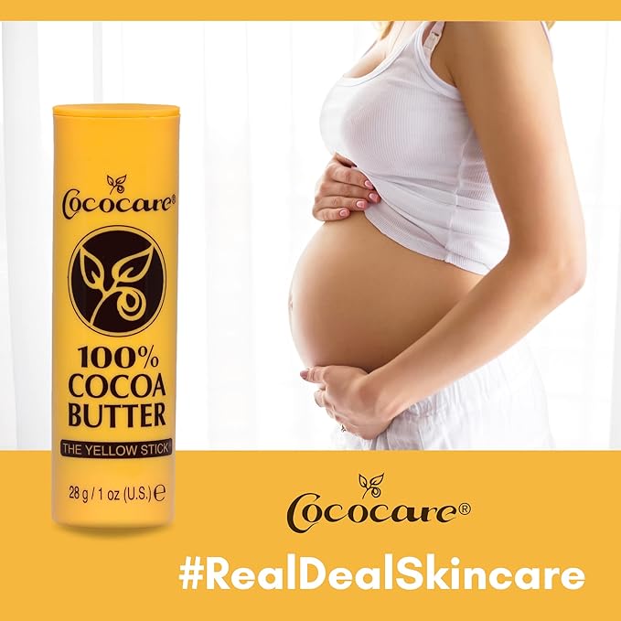 Cococare Coco Cocoa Butter Stick, Stock 100% (1 oz, 5 ct)