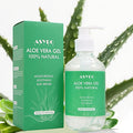 Aloe Vera Gel 300 ml – 100% Natural Pure Aloe Vera for Face Body Hair, Soothing and Nourishing Moisturising Aloe Cream for Dry Skin, Sunburn, Acne, After Sun Lotion