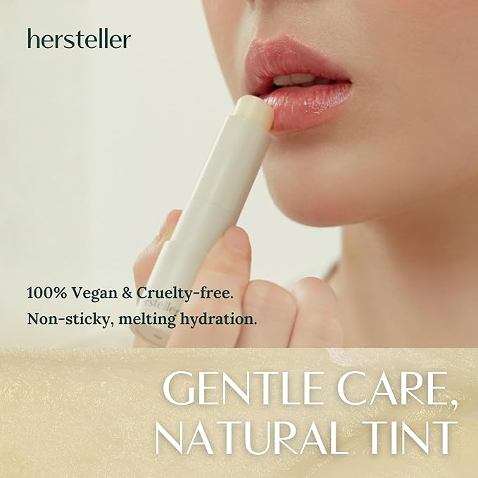 hersteller Nearby Recharging Lip Balm Vegan Butter Complex Intensive Moisturizing Treatment for Dry Lips and Cheek Natural Healthy (Plain)