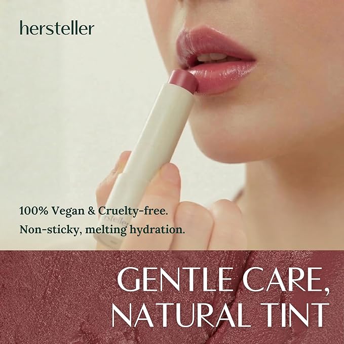 hersteller Nearby Recharging Lip Balm Vegan Butter Complex Intensive Moisturizing Treatment for Dry Lips and Cheek Natural Healthy (Mauve)