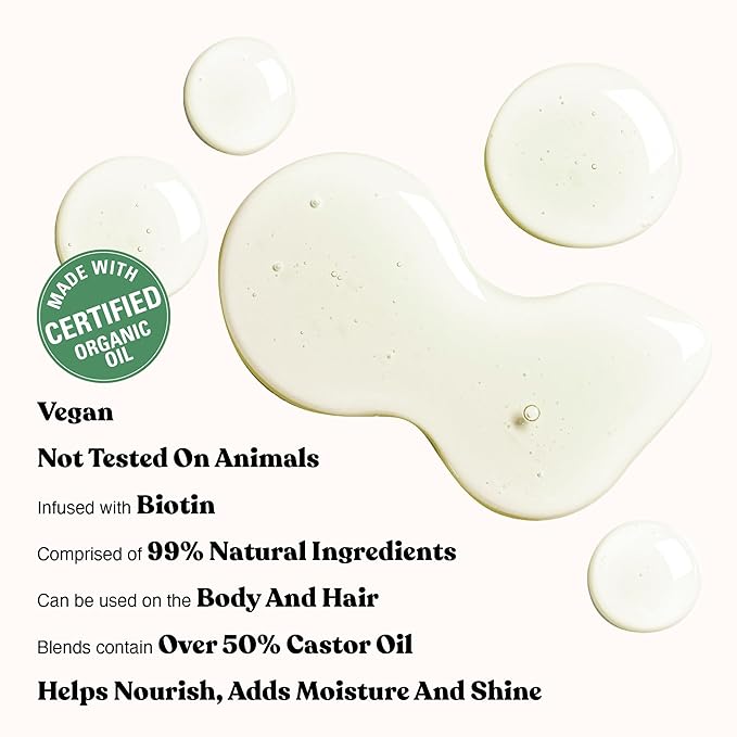 Red by Kiss Professional 99% Natural Hair Oil, Organic Vegan Oil Blend for Shine & Moisturize Hair, Biotin Infused, Hydration Nourish & Smooth Hair (Avocado, 2.5 Fl Oz)