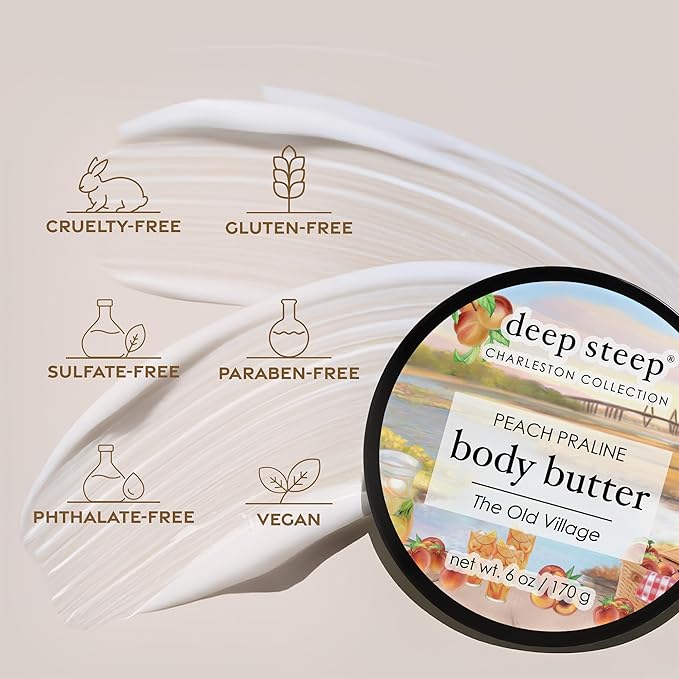 Deep Steep Body Butter, 6 oz – Rich Moisturizer with Ceramides, Coconut Oil, Argan Oil & Aloe Vera – Vegan, Clean Beauty, Smooth & Hydrated Skin (6 Ounces, Cypress Fennel)
