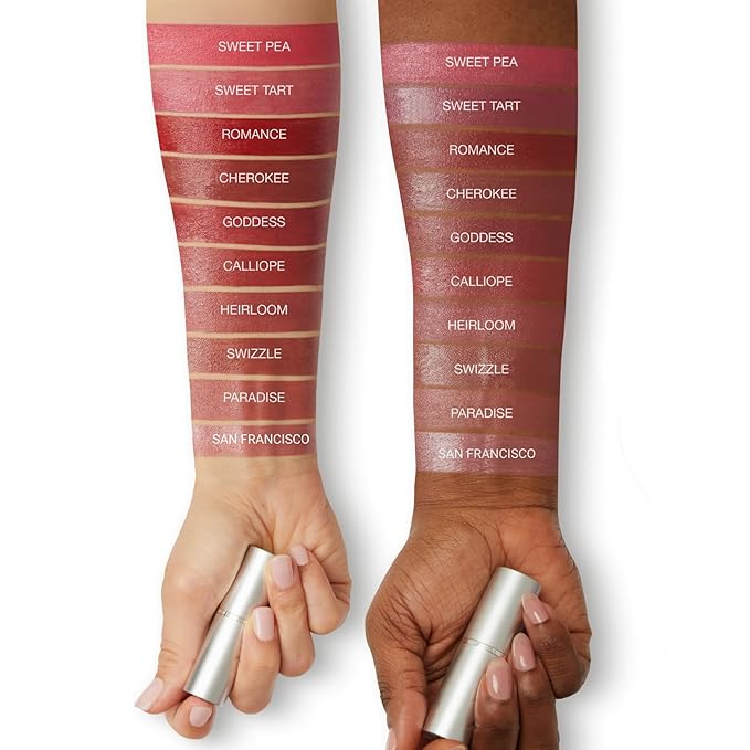 Honeybee Gardens Truly Natural Long Lasting Lipstick, Queen Bee Lipstick, Signature Red, Naturally Hydrating & Nourishing, Vegan, Gluten-Free & Cruelty-Free, 0.11 oz / 3 g
