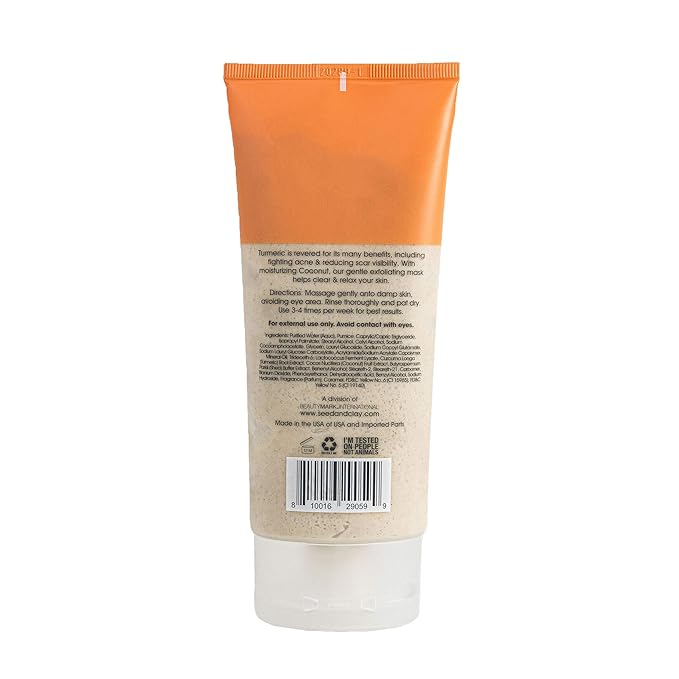 Facial Scrub Exfoliating Treatment with Turmeric and Coconut - 5.92 fl oz