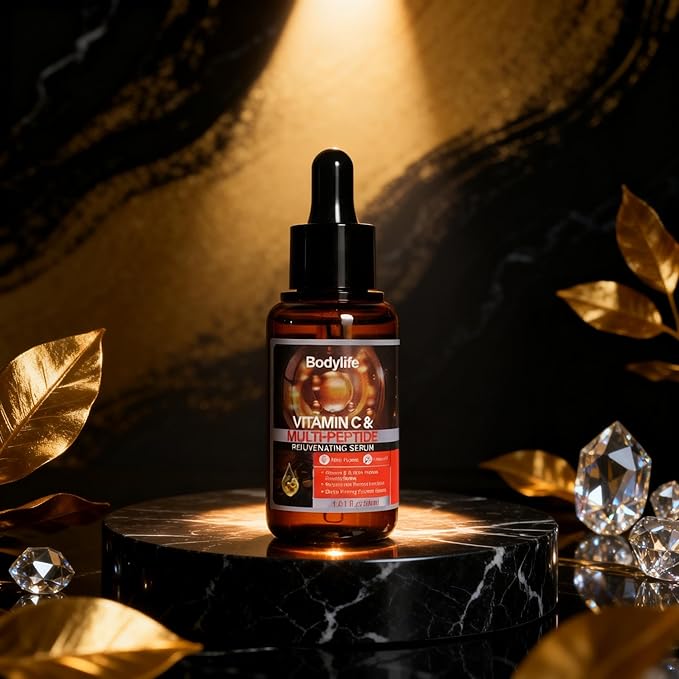 Multi Peptide Face Serum for Anti Aging with Collagen Boosting,Reduces Wrinkles Face Hydrating Serum,with Acetyl Hexapeptide8,Palmitoyl tetrapeptide-4,1.01 Fl Oz / 30 ml