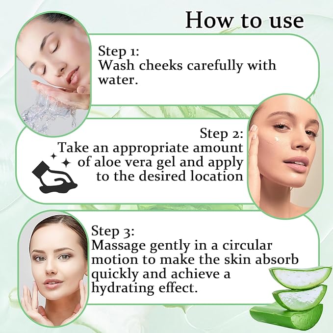 8PCS Aloe Vera Gel for Face & Skin,Organic Aloe Vera Gel,Hydrating After Sun Cream for Travel Size,Moisturizing Lotion for Skincare,After Sun Lotion for All Skin Type(D)
