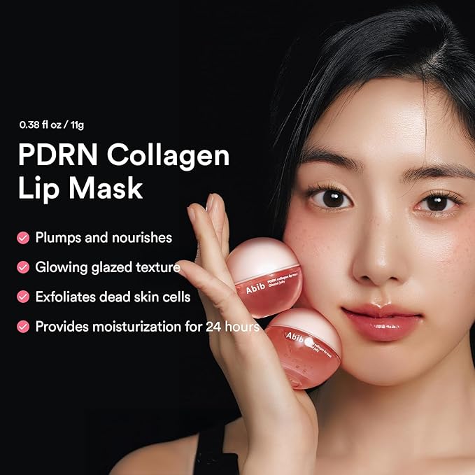 Abib Pink Me Up Pdrn 3 Step Glow Kit | Overnight Firming Jelly Mask, PDRN Retinal Eye patches, PDRN Lip Mask | Korean Skincare Set for Glass Skin, Gifts for Women